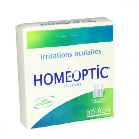 Homéoptic Collyre 10 Récipents Unidoses pas cher, discount