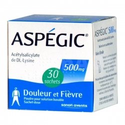 Aspegic 500mg 30 sachets