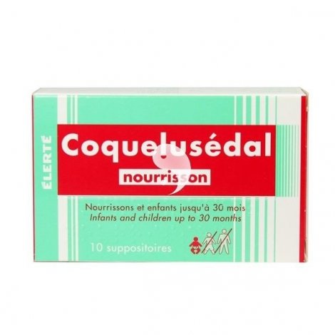 Coquelusedal Suppositoires Nourrisson Boite De 10