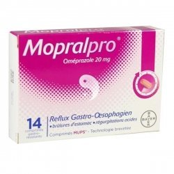 Mopralpro 14 Comprimés Gastro-Résistants 20 mg