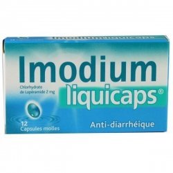 Imodium Liquicaps 2 mg 12 Capsules Molles