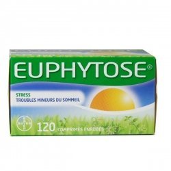 Euphytose Troubles Mineurs de l'Anxiété et du Sommeil 120 cp