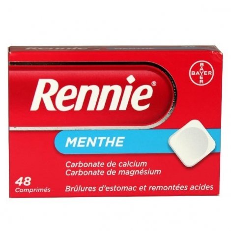 Rennie Menthe 48 Comprimés  pas cher, discount