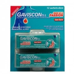 Gavisconell 12 Sachets-Dose Passion Sans Sucre