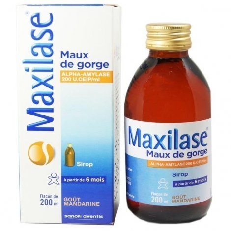 Maxilase Maux de Gorge Sirop 200 ml pas cher, discount