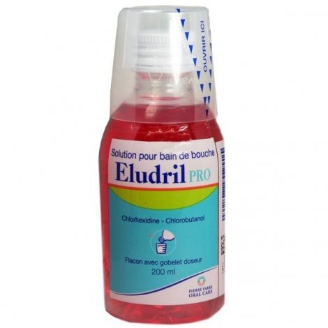 Eludril Pro Solution Bain de Bouche 200 ml