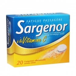 Sargenor à la Vitamine C 20 Comprimés effervescents 