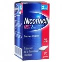 Nicotinell 2 mg Fruit 96 Gommes à mâcher Sans Sucre