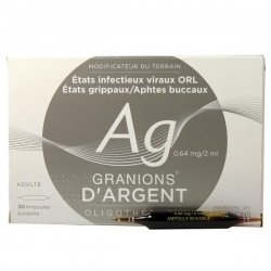 Granions d'Argent 30 Ampoules buvables