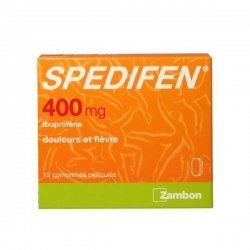 Spedifen Ibuprofène 400 mg douleurs et Fièvre 12 Comprimés