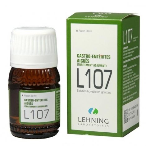 Lehning L107 Gastro-Entérites Aiguës 30 ml pas cher, discount
