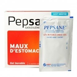 Pepsane Sans Sucre Maux d'Estomac 12 Gels Buvable en Sachets-Dose