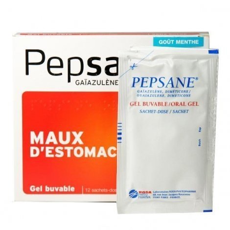 Pepsane Sans Sucre Maux d'Estomac 12 Gels Buvable en Sachets-Dose pas cher, discount