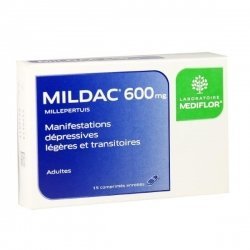 Mildac 600 mg Manifestations Dépressives Légères 15 Comprimés