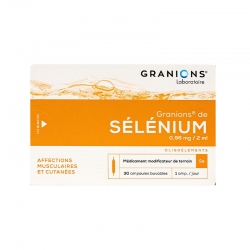 Granions de Sélénium 30 Ampoules buvables