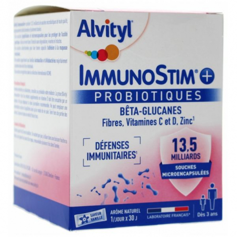 Alvityl Immunostim+ Probiotiques 30 Sticks pas cher, discount
