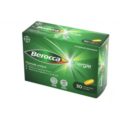 BEROCCA ENERGIE 30 Comprimés à Avaler pas cher, discount