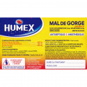 Humex Mal De Gorge Lidocaïne 2mg Sans Sucre Menthe x24 Pastilles