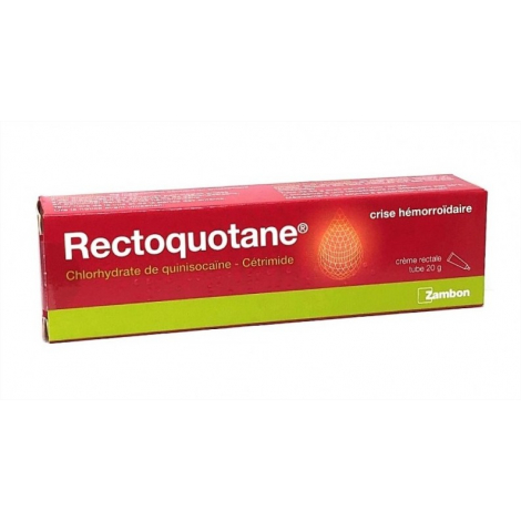 Rectoquotane Crème Rectale 20g pas cher, discount
