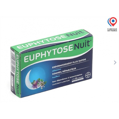 EUPHYTOSE® NUIT 30 COMPRIMÉS ENROBÉS pas cher, discount