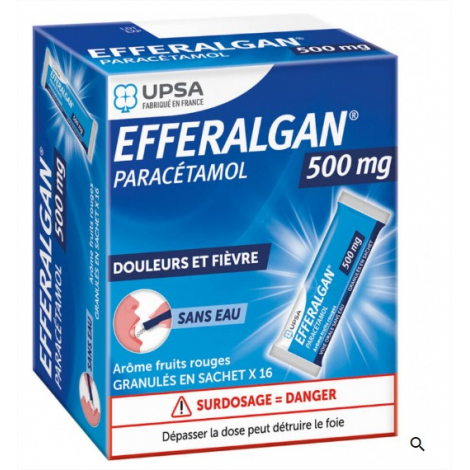 Efferalgan 500 mg Fruits Rouges pas cher, discount
