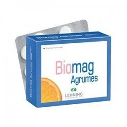 Biomag Agrumes Stress Anxiété Fatigue 90 Comprimés à croquer