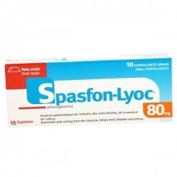 Spasfon-Lyoc 80 mg 10 Lyophilisat Oraux